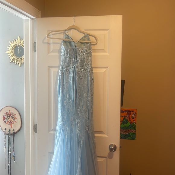 Baby blue PROM DRESS - stunning 😍 JULIET 250 - Picture 3 of 6